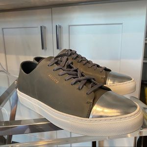 Axel Arigato Metallic Grey Sneakers